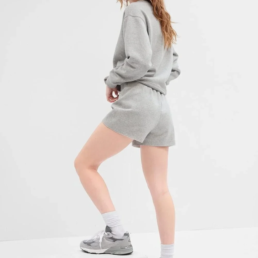 Women's Heritage Logo Shorts Cotton Blend Large Casual Gym Wear